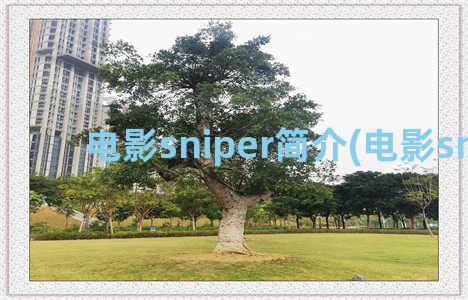 电影sniper简介(电影sniper2)